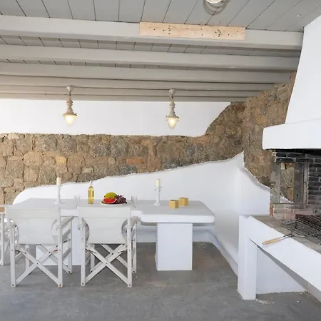 Superior 3 Beachfront Hot Tub And Seaview * Panormos (Mykonos)